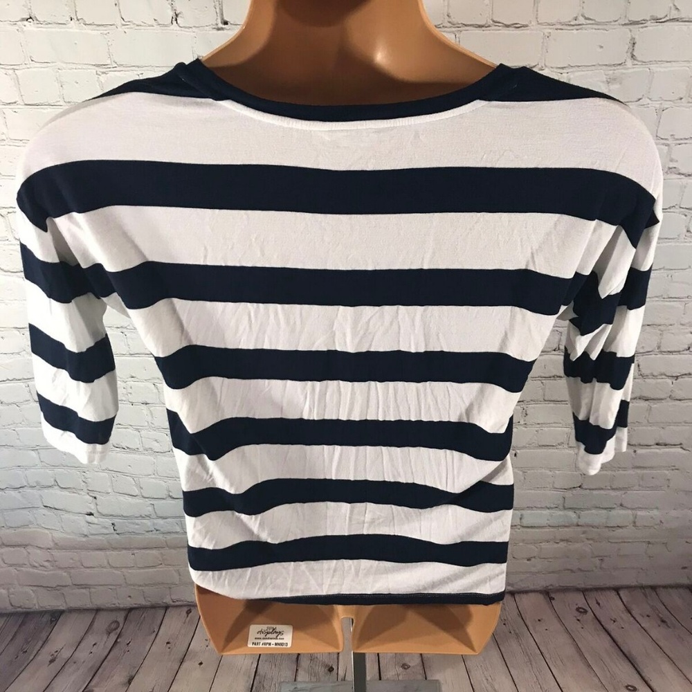 Banana Republic Women's Striped Long Sleeve Tee XS - Picture 5 of 8